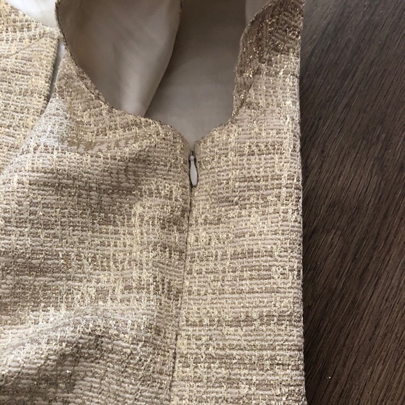 Kate Spade Gold Metallic Heleen Dress - Picture 7 of 12